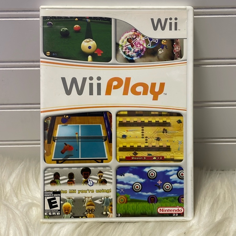Wii Play Nintendo Video Game- VTG. 2006-2007 - Picture 2 of 9